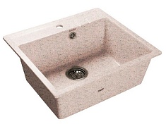 Granfest Мойка кухонная Quadro GF-Q560 Светло-розовый